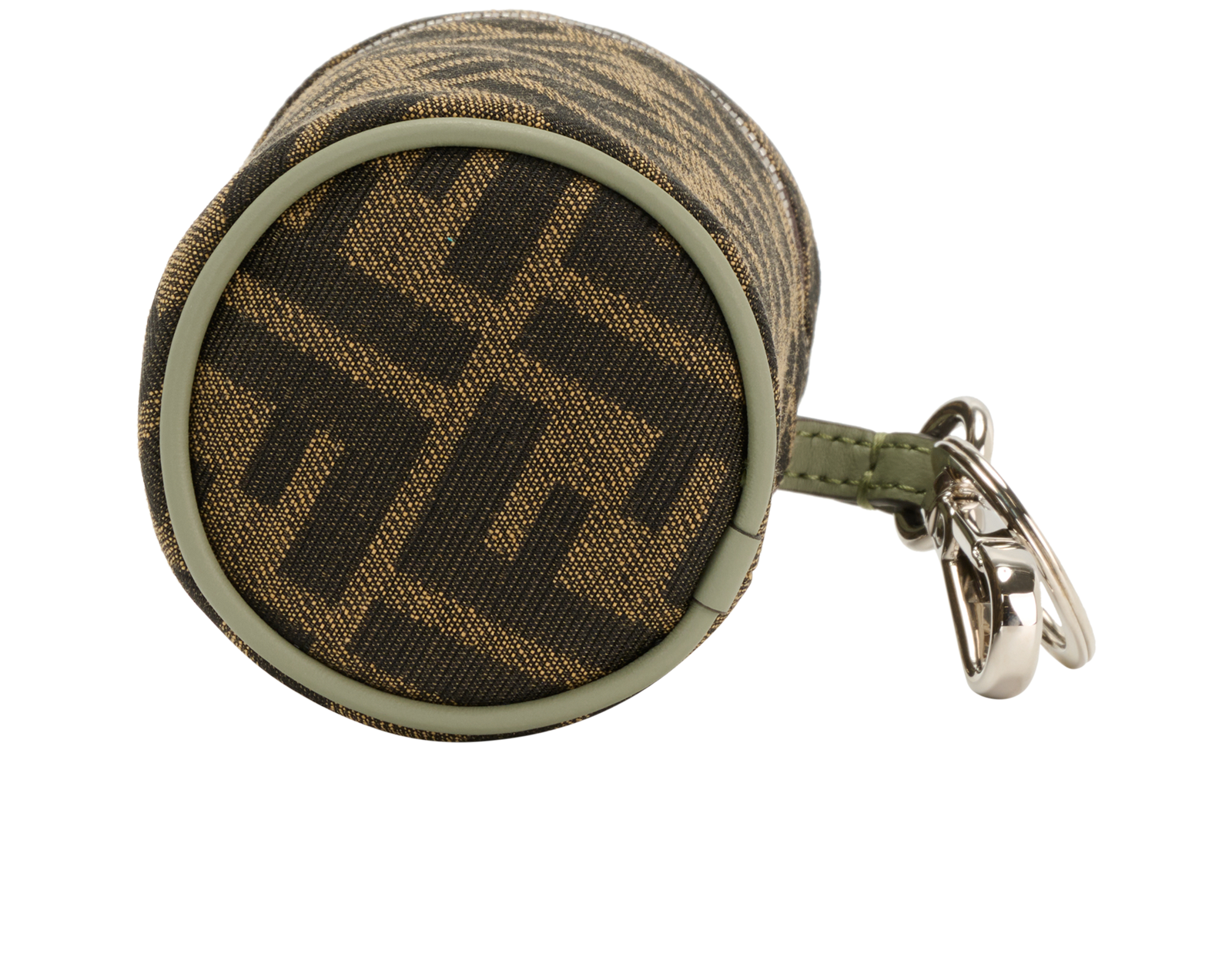 Fendi FF Can Case, &pound;275, Accessories, Brown, Canvas, Top view